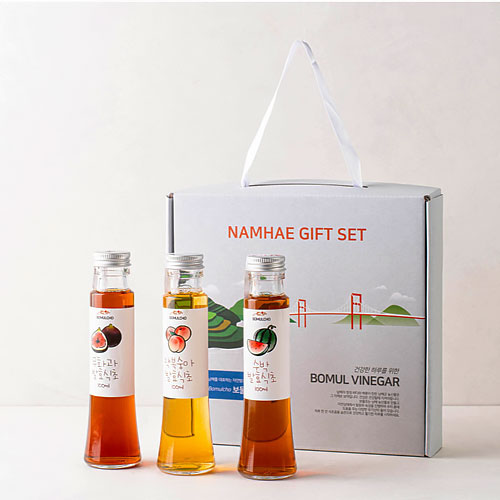 [보물초] 자연발효식초 3종 세트 (수박,무화과,약복숭아)
