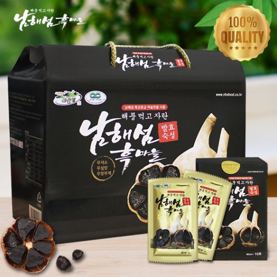 [남해섬흑마늘] 남해섬 흑마늘진액 30팩, 60팩