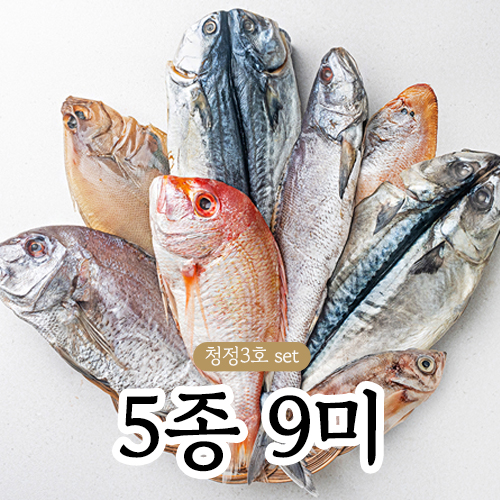 [청정남해]청정3호 set_5종 9미