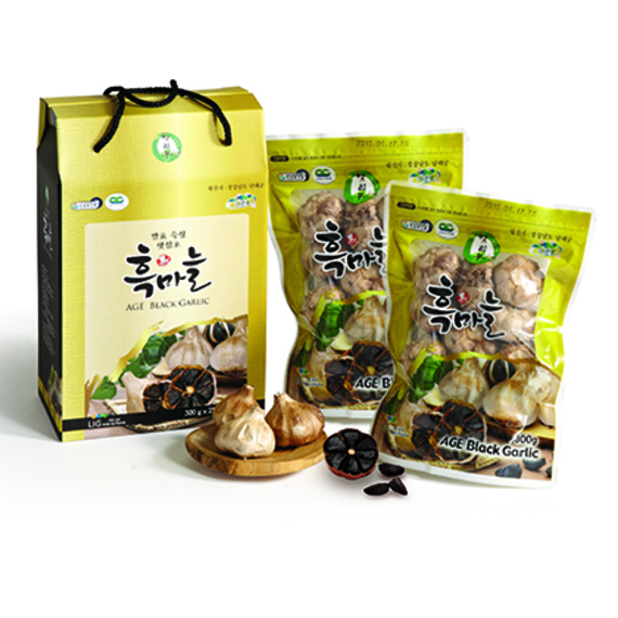 [남해보물섬마늘영농조합] 햇섬초 통흑마늘(300g*2ea)